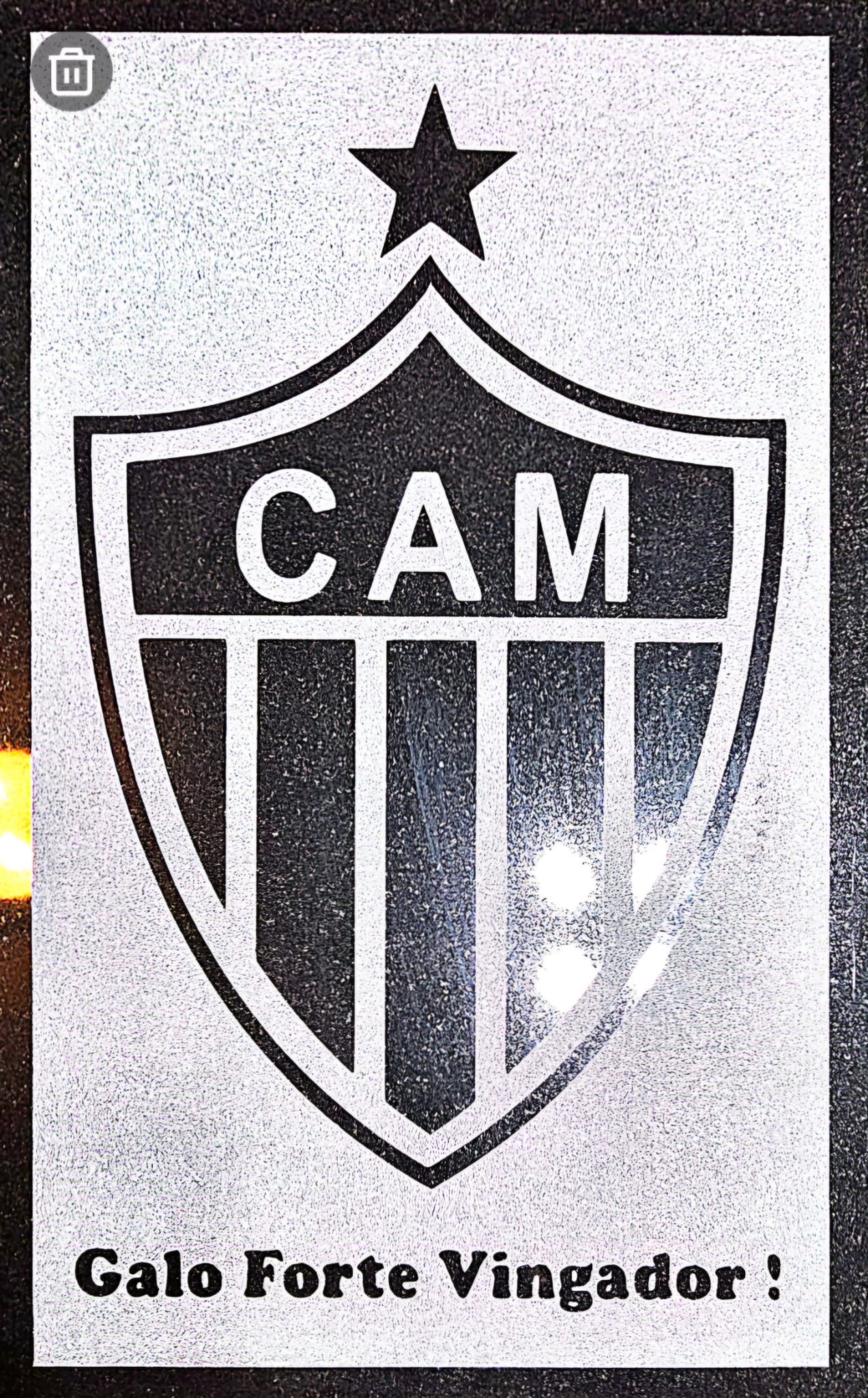 Custom Soccer Team Plaque Engraved in Absolute Black Granite 2cm